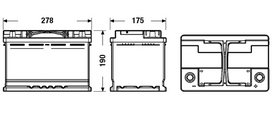 EXIDE Akumuliatorius EZ600