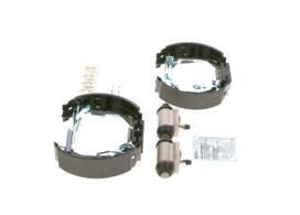 BOSCH Būgninių stabdžių trinkelių komplektas KIT SUPERPRO 0 204 114 607