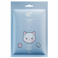 MiniMi Kids Beauty Yogurt vaikiška lakštinė veido kaukė, 25 g.