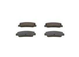 BOSCH Stabdžių kaladėlių komplektas Brake pad set 0 986 461 770