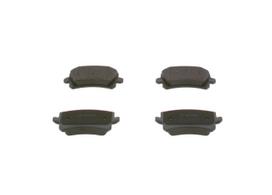 BOSCH Stabdžių kaladėlių komplektas Brake pad set 0 986 494 344