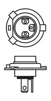 BOSCH Lemputė, prožektorius Plus 90 DBL 1 987 301 422