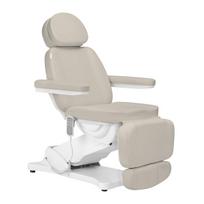 Elektrinis kosmetologinis gultas SILLON Classic – „Sea Salt“ (smėlio atspalvio), 3 varikliai