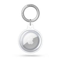 Tech-Protect Icon silikoninis dėklas AirTag – skaidrus