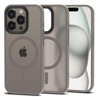Tech-Protect MagMat MagSafe dėklas iPhone 15 Pro – titano matinis