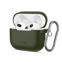 Tech-Protect silikoninis dėklas su kabliuku AirPods 3 – žalias