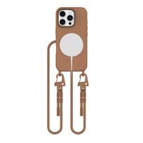 Tech-Protect MagNecklace MagSafe dėklas iPhone 16 Pro – rudas