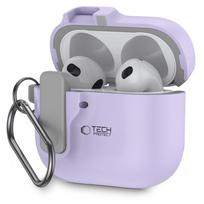 Tech-Protect Slim Hook dėklas AirPods 4 – violetinis