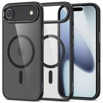 Tech-Protect MagFlex MagSafe dėklas iPhone 17 Air – skaidrus juodas