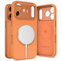 Tech-Protect Uniq MagSafe dėklas iPhone 17 Pro – oranžinis