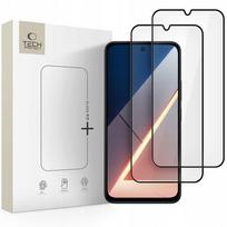 Tech-Protect Glass Fit+ stiklas Poco M7 – juodas (2 vnt.)