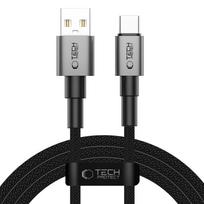 Tech-Protect UltraBoost DNA USB-A / USB-C Laidas 15W/3A 200cm - pilkas