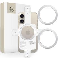 Tech-Protect 2in1 MagSafe žiedas MMP-110 - sidabrinis / sidabrinis