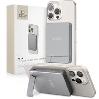 Tech-Protect išorinė baterija PB14 LifeMag MagSafe 5000 mAh pilka