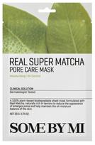 SOME BY MI Real Matcha Pore, giliam valymui lakštinė veido kaukė, 20 g