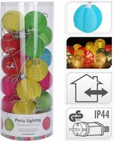 LED girlianda, 20 LED lempučių, IP44, tinka naudoti lauke, ilg. 10,75 m, 220V-240V