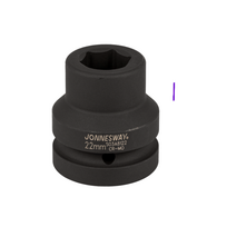Smūginė galvutė šešiakampė 1'' DR 22mm, S03A8122, Jonnesway