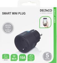 Išmanusis kištukinis lizdas DELTACO Smart Home Sh-P01M-B, WiFi, valdomas su programėle, turi laikmač