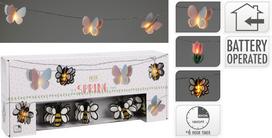 LED girlianda KIDS, 10 LED, šviesiai balta sp., 3 skirtingi dizainai