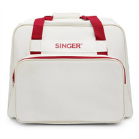Siuvimo mašinos dėklas Singer Universal Carry Case 25010000204 kreminės/raudonos spalvos