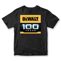 DWC100Y DeWALT 100 Years Limited Edition marškinėliai