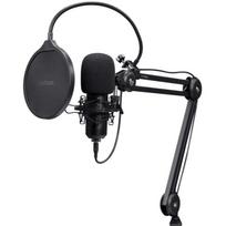 Trust Mikrofonas GXT 270 Emita II 25770, USB, 2.5 m, Juodas, Kondensatorius, Metalinis korpusas, 1 kapsulė