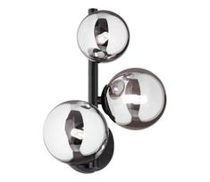 Ideal Lux - LED sieninis šviestuvas PERLAGE 3xG9/3W/230V juodas/dūminis