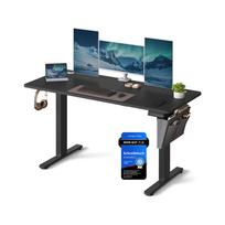 Elektrinis reguliuojamo aukščio rašomasis stalas 60 x 140 x (72–120) cm