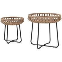 Lauko stalų komplektas Ø56/Ø41 cm 2 vnt.