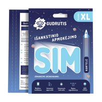 Gudrutis SIM XL - 1 metai