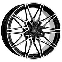 Ratlankis MAK Koenig-D R20x10.5 5x112 ET 43 CB 66.6 (Black Mirror) (900 kg)