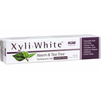Now Foods XyliWhite Neem & Tea Tree Toothpaste Gel 181 g