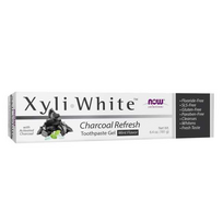 Now Foods XyliWhite Charcoal Refresh Toothpaste Gel 181 g