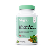 Osavi Ashwagandha, Rhodiola & Ginseng 120 vcaps