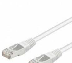 Goobay CAT 5e Komutacinis kabelis, F/UTP, baltas, 5m, 5 m, Cat5e, F/UTP (FTP), RJ-45, RJ-45, Baltas