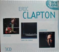 CD Eric Clapton – Unplugged / From The Cradle / Journeyman (naudota)