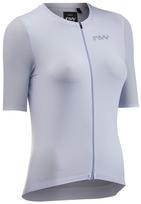 Dviratininko marškinėliai Northwave Extreme WMN S/S ice grey