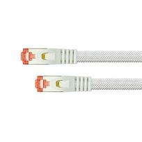 Python RNS Cat.6 S/FTP PiMF PVC patch cable, 250MHz, OFC, 1.0m, white