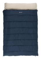 Outwell Contour Lux Deep Blue | Sleeping Bag | 220 x 145 cm | -22 to 12 °C | Both Side Zipper