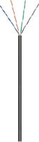 Goobay Outdoor Network Cable | CAT 5e U/UTP | AWG 26/7 | Cable length: 100 m | Black