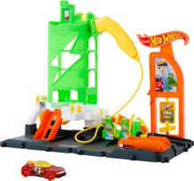 Mattel HOT WHEELS CITY rinkinys – Įkrovimo stotelė (HTN79)