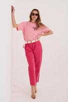 velvetinės kelnės modelis 226483 Italy Moda