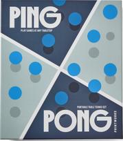 Printworks Stalo teniso raketės Ping Pong su tinklu ir kamuoliukais 6 komp.
