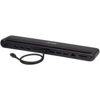Club3D dokas stotis CSV-2541 12-in-1, 2x HDMI, 1x DisplayPort, 3x USB Type-A, 1x USB Type-C, RJ45, kortelių skaitytuvas