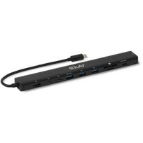 Club3D dokas CSV-2550, 10-1, USB-C 10Gbps, HDMI 8K30Hz, PD 3.1 140W, 3x USB Type-A, 2x USB-C, 2x kortelių lizdai, RJ45