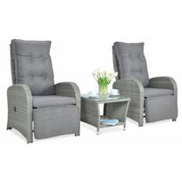 Pinti lauko baldai ALIKANTE DUO GREY