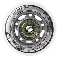 PU 64x24 82A WHITE (4 pcs) + ABEC-7 (8 pcs) SET NILS EXTREME