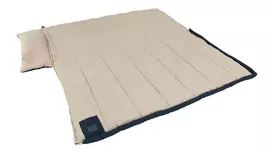 Sintetinis miegmaišis „Outwell Contour Lux XL“ (200 cm) – mėlynas, dydis: kairysis