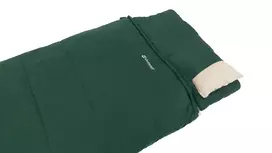 Sintetinis miegmaišis „Outwell Contour Prime“ (190 cm) – žalias, dydis: kairysis