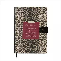 Nothing Changes - Notebook, A5 (14.8 x 21cm) / Dotted